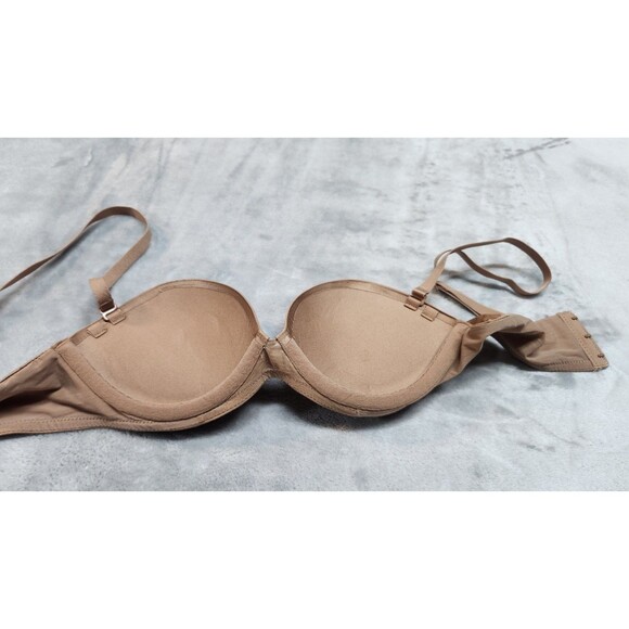 Skims 34A Sienna Brown Ultimate Push Up Strapless Bra BA-BAN-9056 NWT - Picture 3 of 4